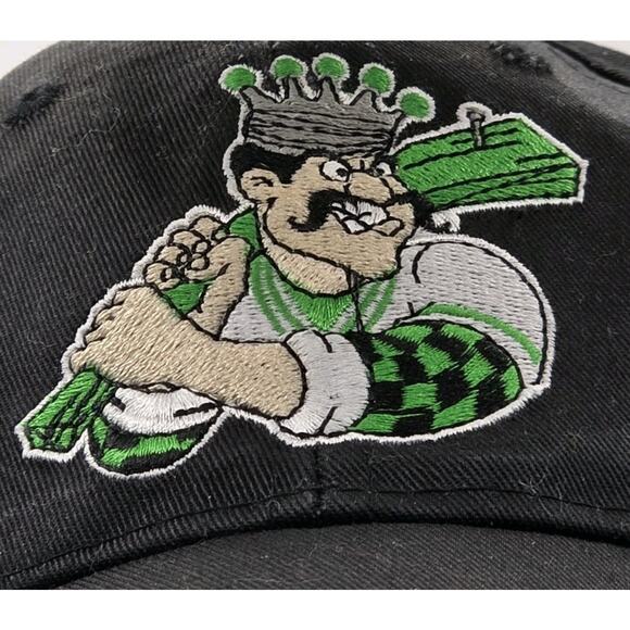 Vintage MiLB CLINTON LUMBER KINGS‎ Minor League Youth SnapBack HAT Outdoor Caps - Picture 2 of 9